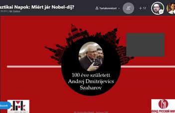 120 éves a Nobel-díj – a XII. Ruszisztikai Napok nyitórendezvénye