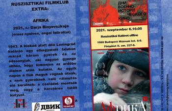 Ruszisztikai Filmklub extra - Afrika