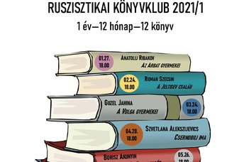 2021 nóvuma a Ruszisztikai Kutatási és Módszertani Központ kínálatában a Könyvklub.
